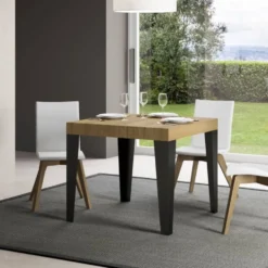 Tavolo 90x90 allungabile moderno FLM 90