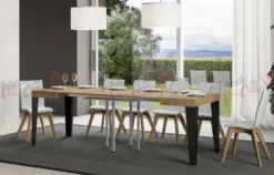 Tavolo 90x90 allungabile moderno FLM 90