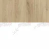 Toeletta moderna con specchio bianca e rovere CI9