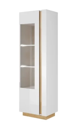 Vetrina 60X194 con LED bianco lucido VLK1