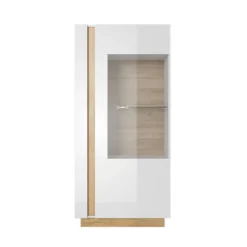 Vetrina 72x154 con LED bianco lucido VLK2