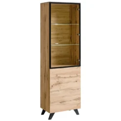 Vetrinetta a colonna canion wood VP6